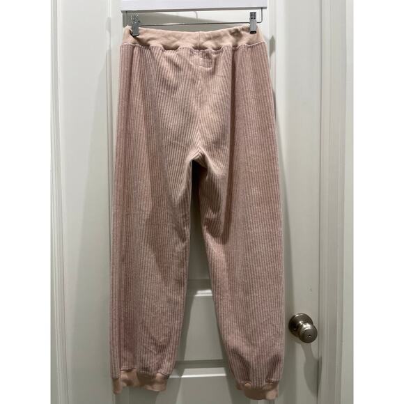 The Great Corduroy Lantern Sweat Pant Joggers in Pale Pink Sz S - Picture 5 of 6